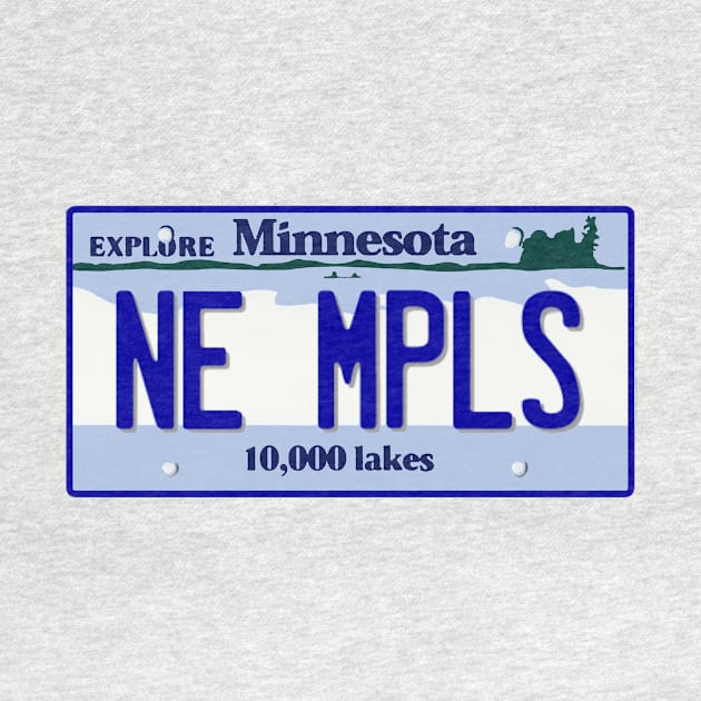 NE MPLS License Plate by zsonn